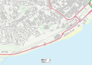 Dundee DD1 4 Map