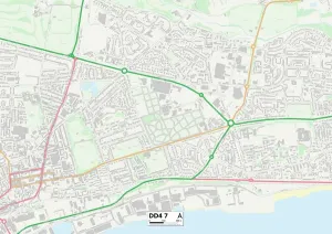 DD - Dundee Imprime: Dundee DD4 7 Map