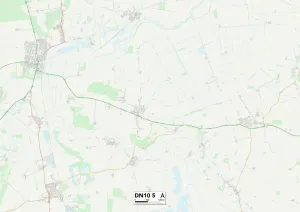 Doncaster DN10 5 Map