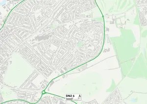 DN - Doncaster Imprime: Doncaster DN2 6 Map