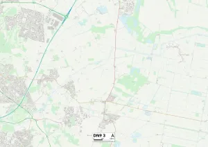 Doncaster DN9 3 Map