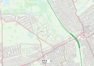 E - Londres E Imprime: Newham E12 5 Map