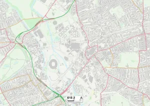 Newham E15 2 Map