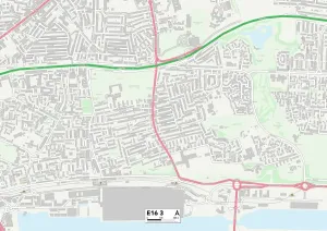 Newham E16 3 Map