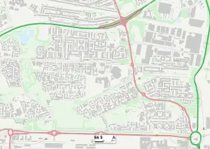 Impresión enmarcada : Newham E6 5 Map