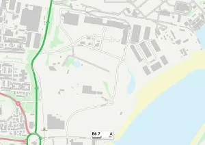 Impresión enmarcada : Newham E6 7 Map