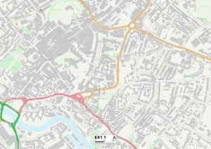 EX - Exeter Imprime: Exeter EX1 1 Map