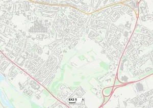 Exeter EX2 5 Map
