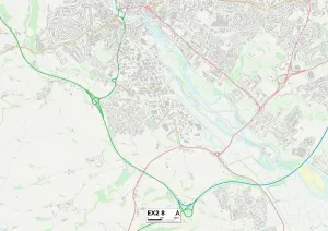 EX - Exeter Imprime: Exeter EX2 8 Map