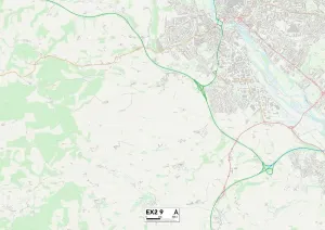 Exeter EX2 9 Map