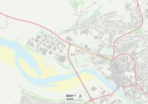 Exeter EX31 1 Map