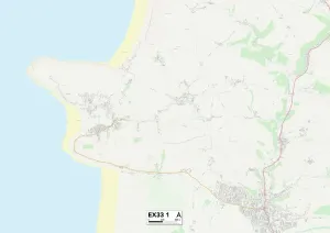 Exeter EX33 1 Map