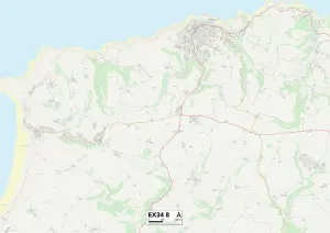 EX - Exeter Imprime: Exeter EX34 8 Map