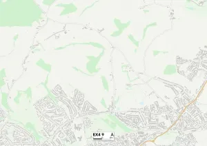 Exeter EX4 9 Map