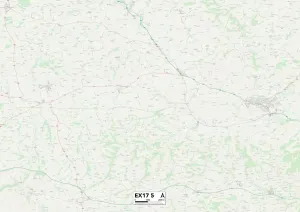 Mid Devon EX17 5 Map