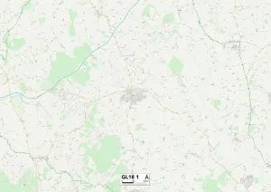Gloucester GL18 1 Map