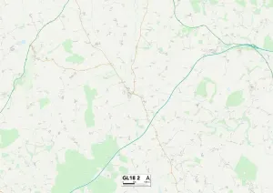 Gloucester GL18 2 Map