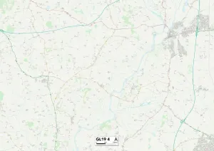 Gloucester GL19 4 Map