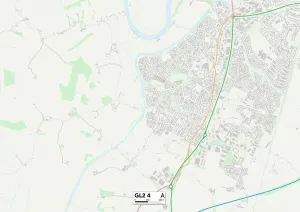 Gloucester GL2 4 Map