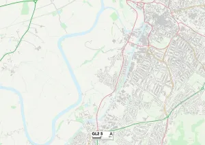 GL - Gloucester Imprime: Gloucester GL2 5 Map