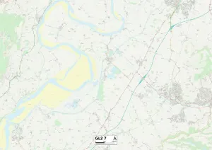 GL - Gloucester Imprime: Gloucester GL2 7 Map