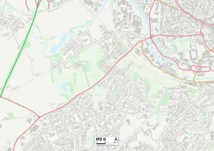 Ipswich IP2 0 Map
