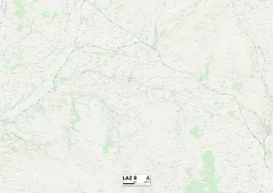 LA - Lancaster Imprime: Lancaster LA2 8 Map