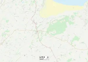 Anglesey LL75 8 Map