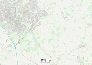 LU - Luton Imprime: Luton LU2 9 Map
