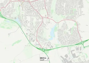 Kettering NN15 6 Map