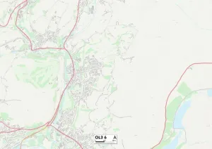 Oldham OL3 6 Map