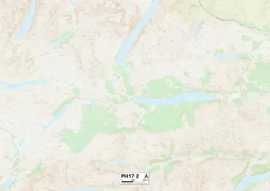Impresión enmarcada : Perth y Kinross PH17 2 Map Impresión enmarcada : Perth y Kinross PH17 2 Map