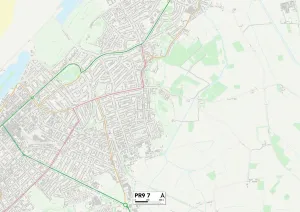 Sefton PR9 7 Map