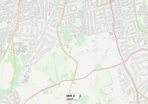 Sutton SM5 4 Map