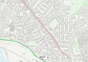 Southampton SO15 3 Map