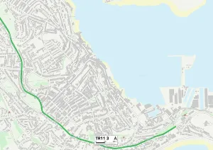Cornwall TR11 3 Map