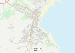 Cornwall TR18 5 Map