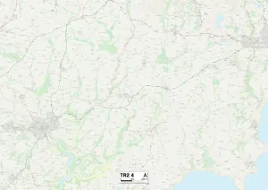 Cornwall TR2 4 Map