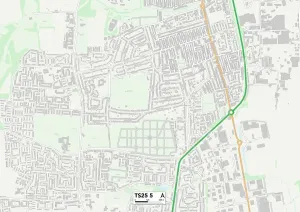 Hartlepool TS25 5 Map