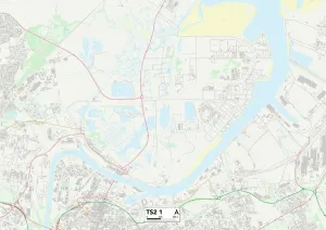 Middlesbrough TS2 1 Map