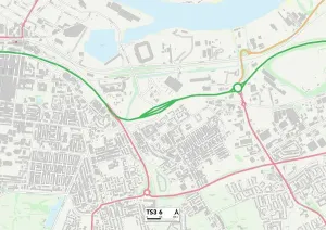 TS - Middlesbrough Imprime: Middlesbrough TS3 6 Map