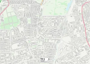 TS - Middlesbrough Imprime: Middlesbrough TS5 6 Map