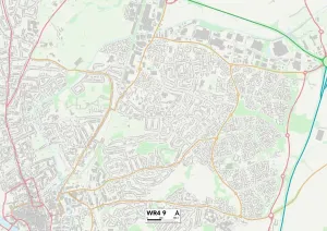 Imágenes fechadas el 13 de mayo de 2020: Worcester WR4 9 Map