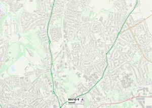 Wolverhampton WV10 9 Map
