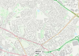 Wolverhampton WV14 6 Map