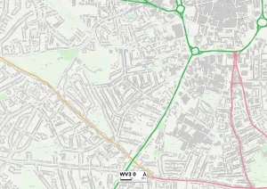 Wolverhampton WV3 0 Map