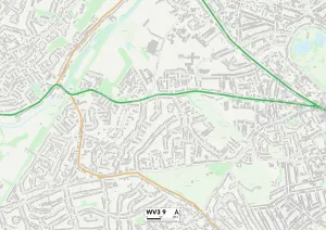 Wolverhampton WV3 9 Map