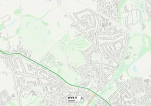 Wolverhampton WV6 9 Map
