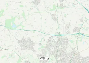 Wolverhampton WV9 5 Map