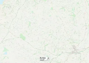 Cornwall PL15 8 Map